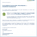 Stellenanzeige Diplom Anwaltsgehilfe